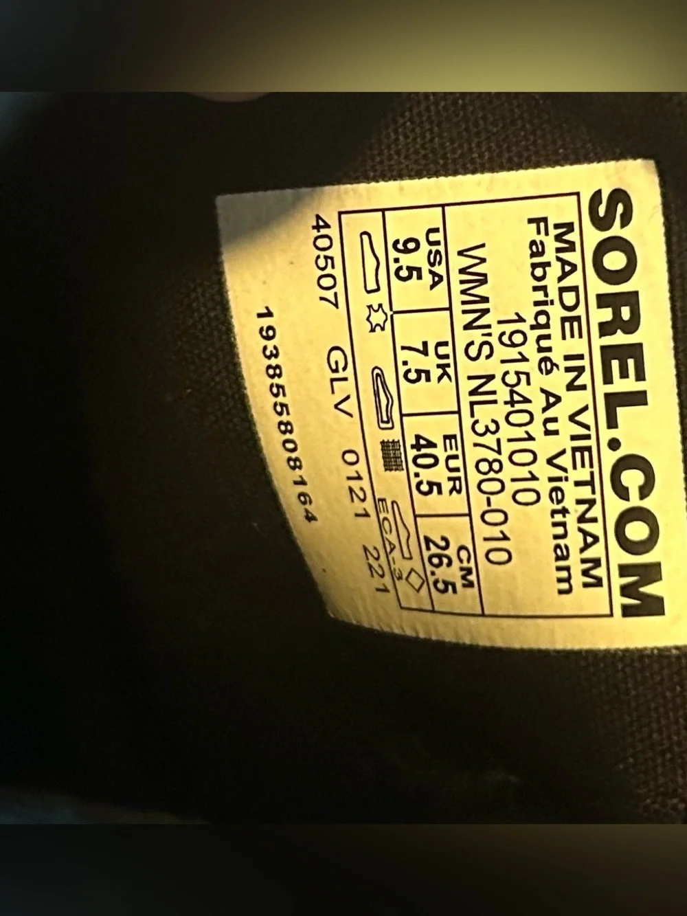 Sorel Black Suede Cutout Ankle Bootie